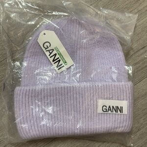 Ganni Ribbed Hat